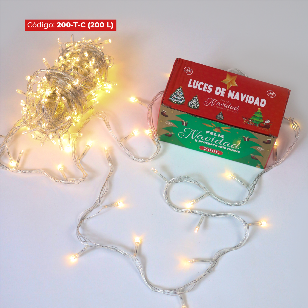 LUCES NAVIDEÑAS LINEALES 200L